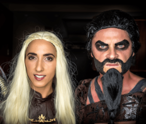 Last Minute Costume Ideas Couples Dany & Khal Image