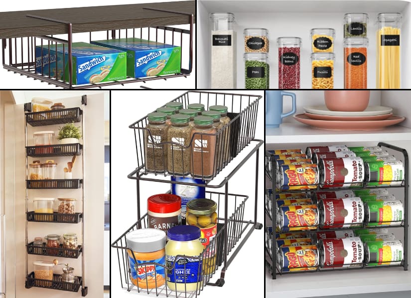 Easy Kitchen Organization Tips - Pantry Storage Image